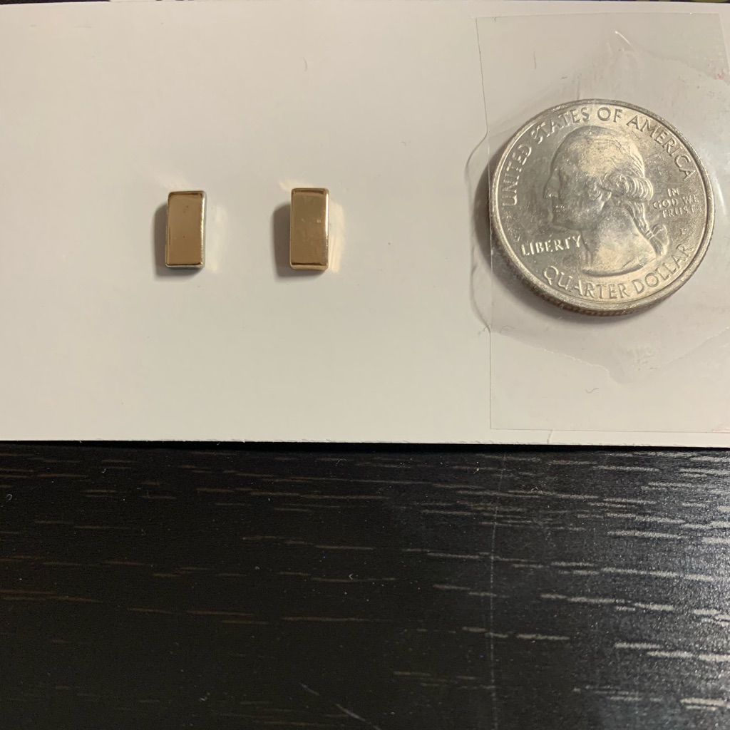 Golden Rectangle Studs